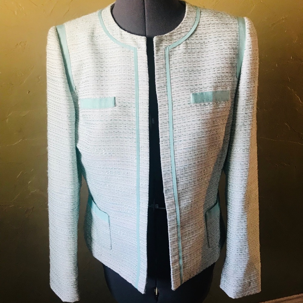 Alex Marie Baby Blue Jacket Size 4